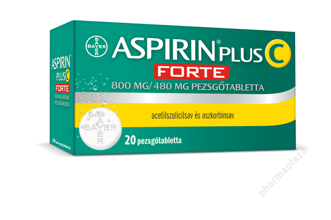 Aspirin Plus C FORTE 800 mg/480 mg pezsgőtabletta 20db
