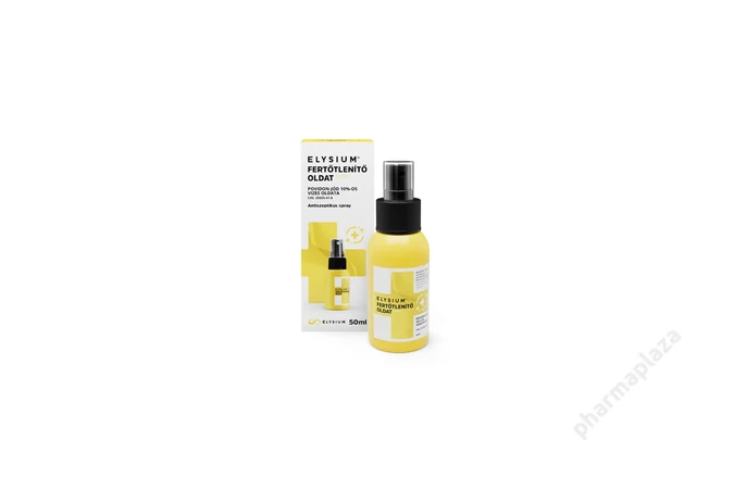 Elysium povidon-jód 10%-os fertőtlenítő oldat - spray - 50 ml