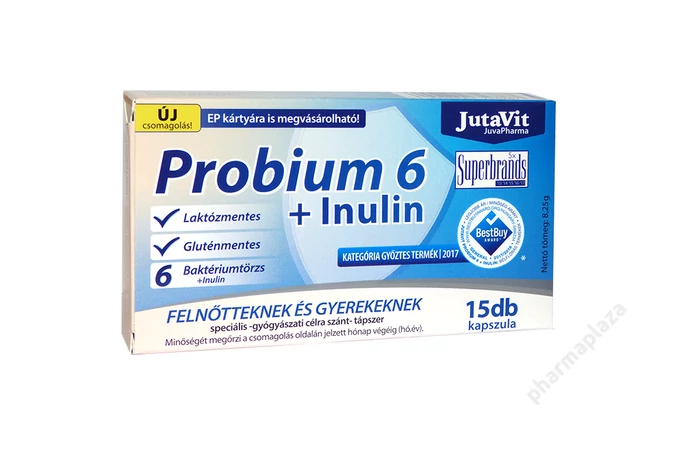 Jutavit Probium 6+Inulin kapszula 15x