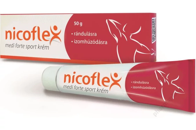 Nicoflex Medi forte sportkrém 50g