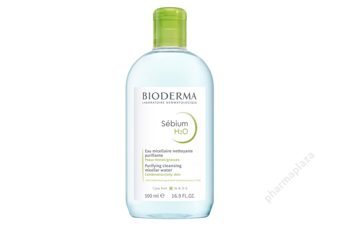 Bioderma Sébium H2O arclemosó zsíros bőrre 500ml