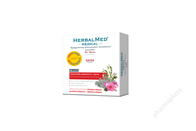 Herbalmed Medical pasztilla 20X