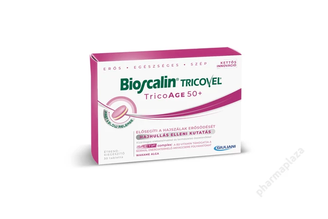 Bioscalin® Tricovel TricoAGE50+ étrend-kiegészítő tabletta 30x