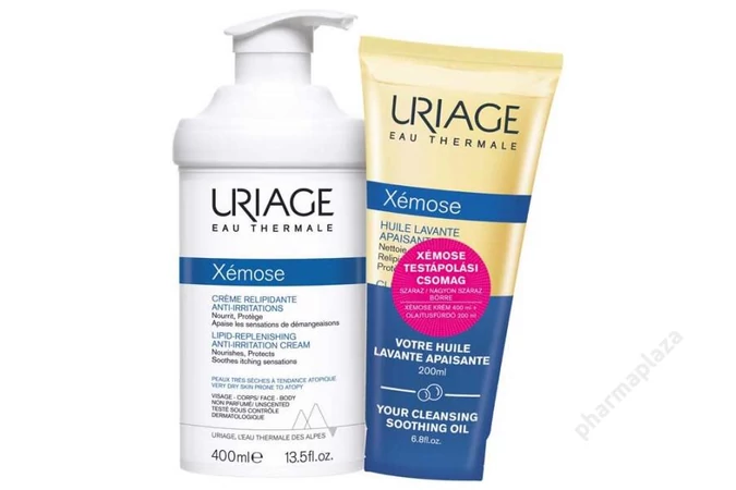  Uriage XÉMOSE Balzsam + Olajtusfürdő csomag 1X