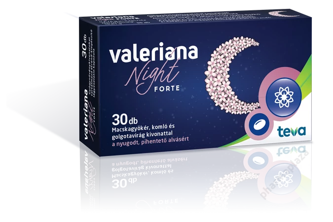 Valeriana Night Forte lágyzselatin kapszula 30X