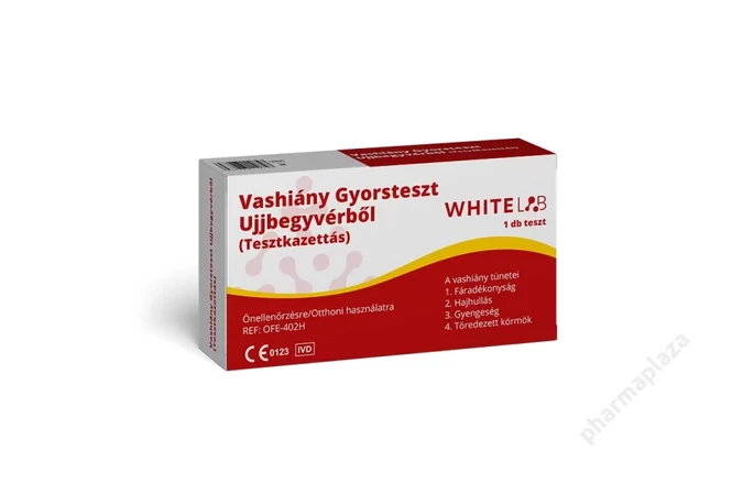 Whitelab Vashiány Gyorsteszt Ujjbegyvérből 1X