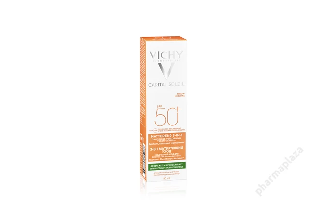 Vichy Capital Soleil Mattító 3-in-1 napvédő krém SPF 50+ 50ml