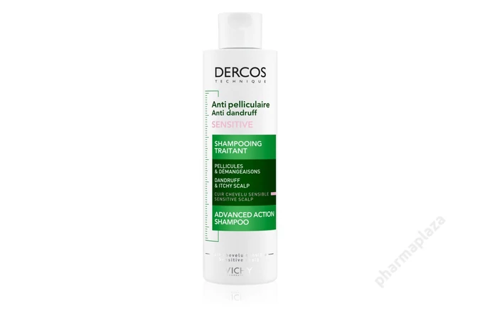 Vichy Dercos korpásodás elleni sampon érzékeny fejbőrre 200 ml