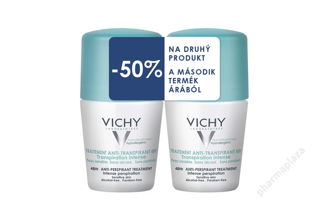Vichy intenzív deo zöld (50ml+50ml) DUO PACK
