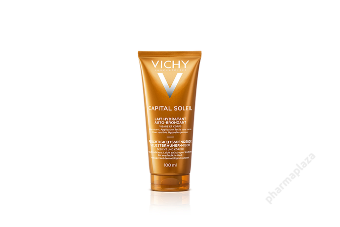 Vichy Idéal Soleil hidratáló önbarnító tej arcra és testre 100ml