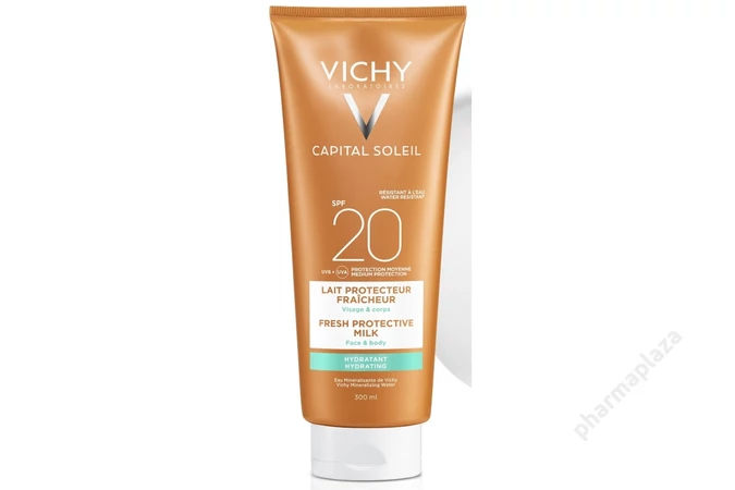 VICHY Capital Soleil Beach Protect hidratáló naptej SPF20 300 ml