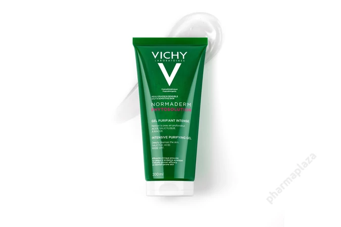 Vichy Normaderm intenzív tisztító  gél problémás bőrre 200 ml