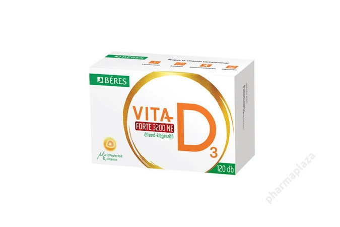 Béres Vita-D3 Forte 3200 NE tabletta 120X