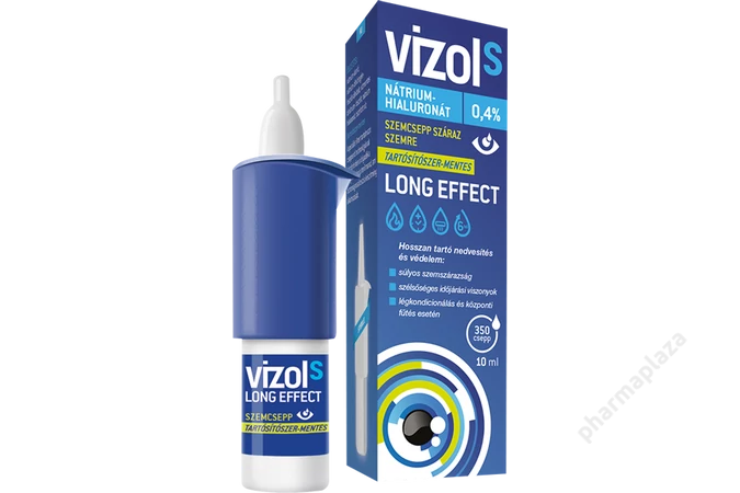 Vizol 0,4% oldatos szemcsepp száraz szemre 10ml