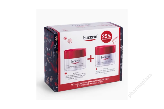 Eucerin Hyaluron-Filler Volum Lift csomag normál-kombinált bőrre 1X