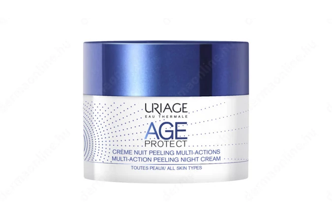 Uriage AGE PROTECT Peeling  éjszakai ránctalanító krém 40ml Lejár: 2023.04.30