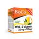 Bioco MSM+ C vitamin 750mg+ 750mg  italpor 75adag