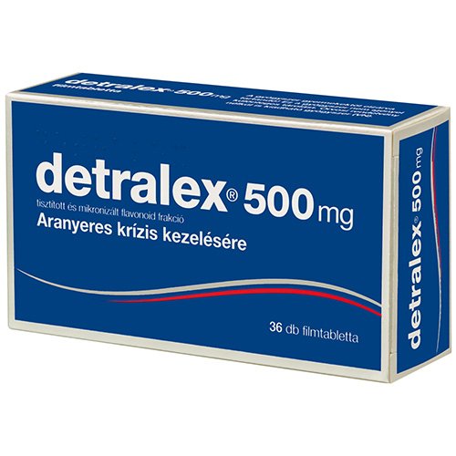 DETRALEX 500 mg filmtabletta