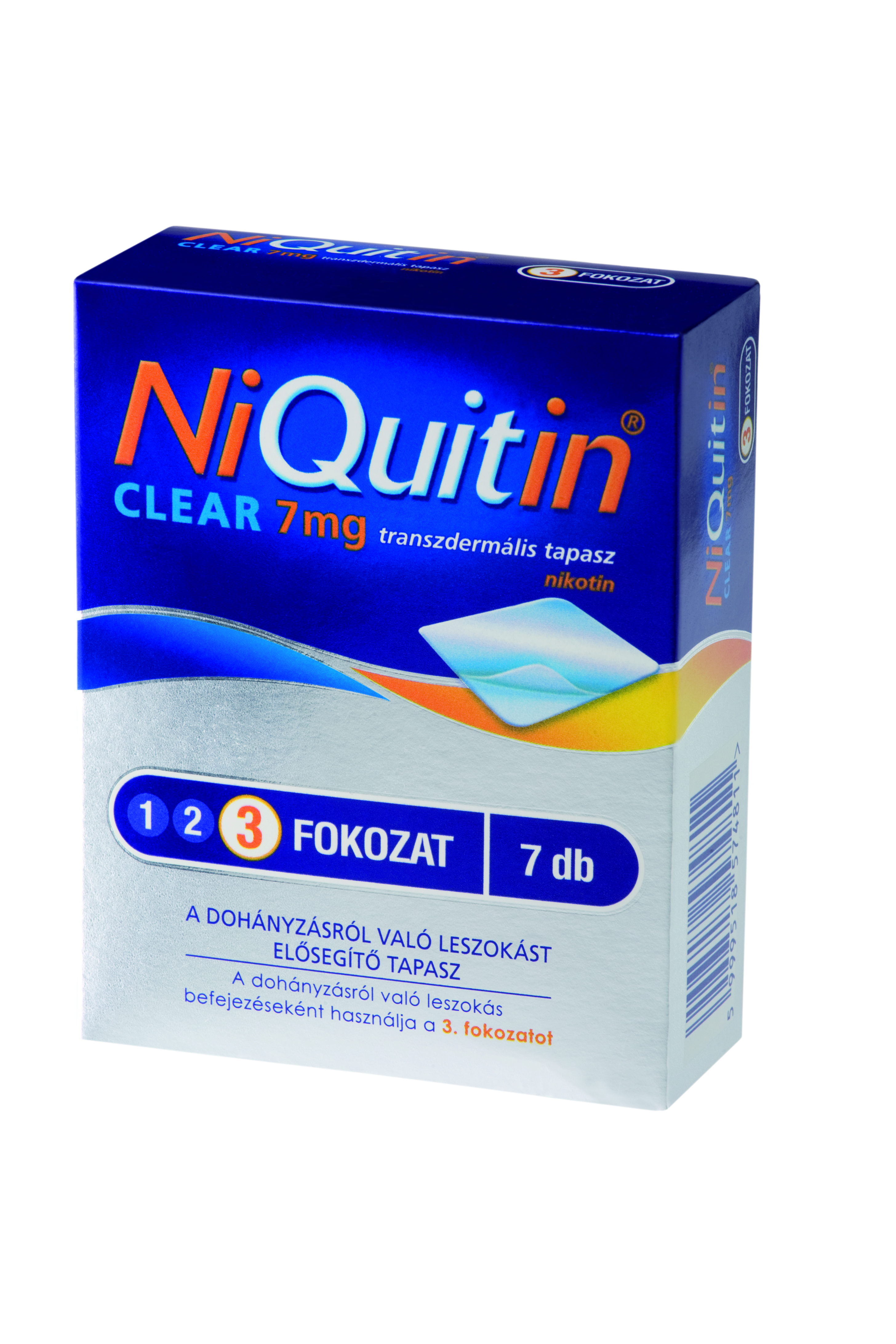 NIQUITIN CLEAR 14 mg transzdermális tapasz betegtájékoztató