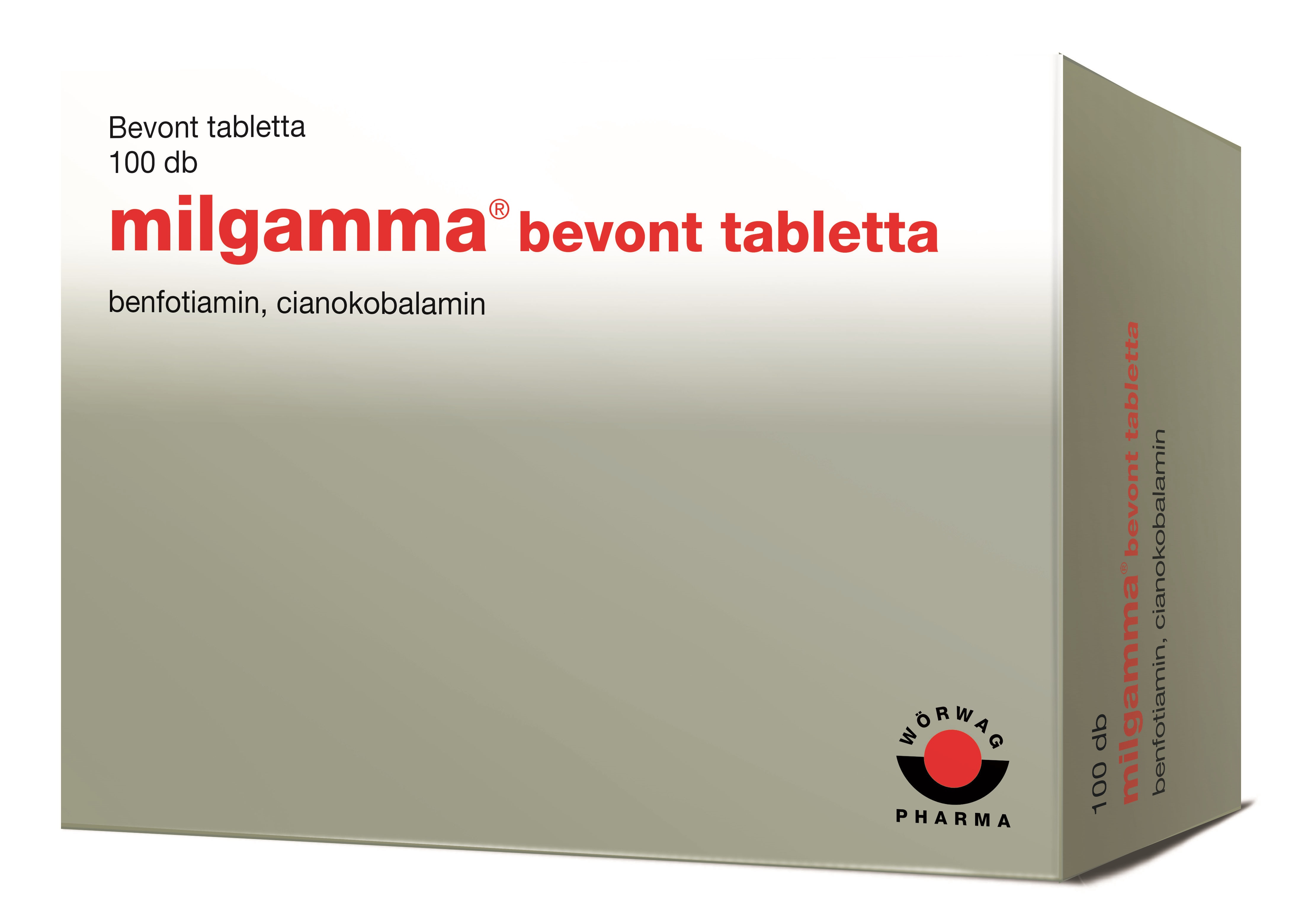 Milgamma Bevont Tabletta 100x