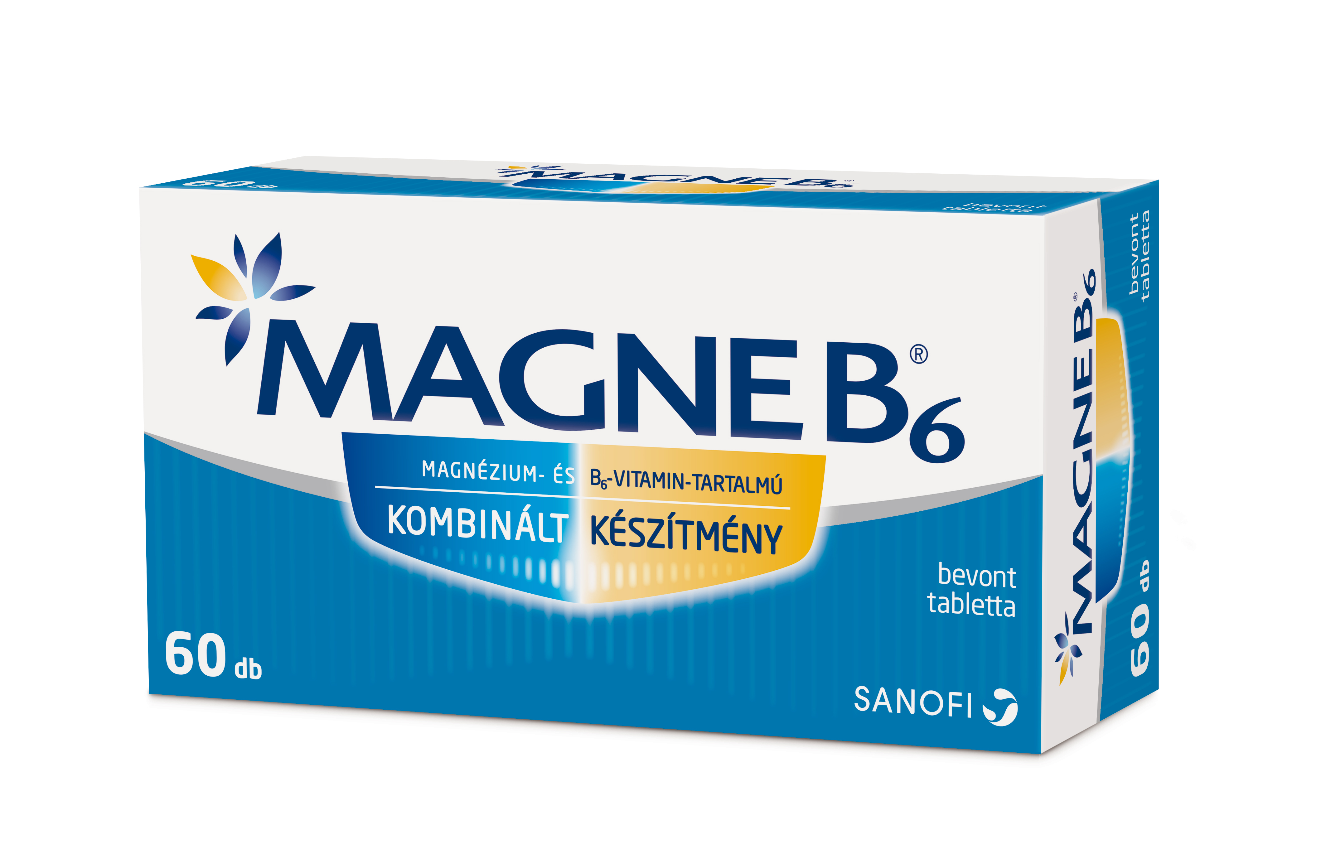 Magne B6 bevont tabletta 60X - Magnézium