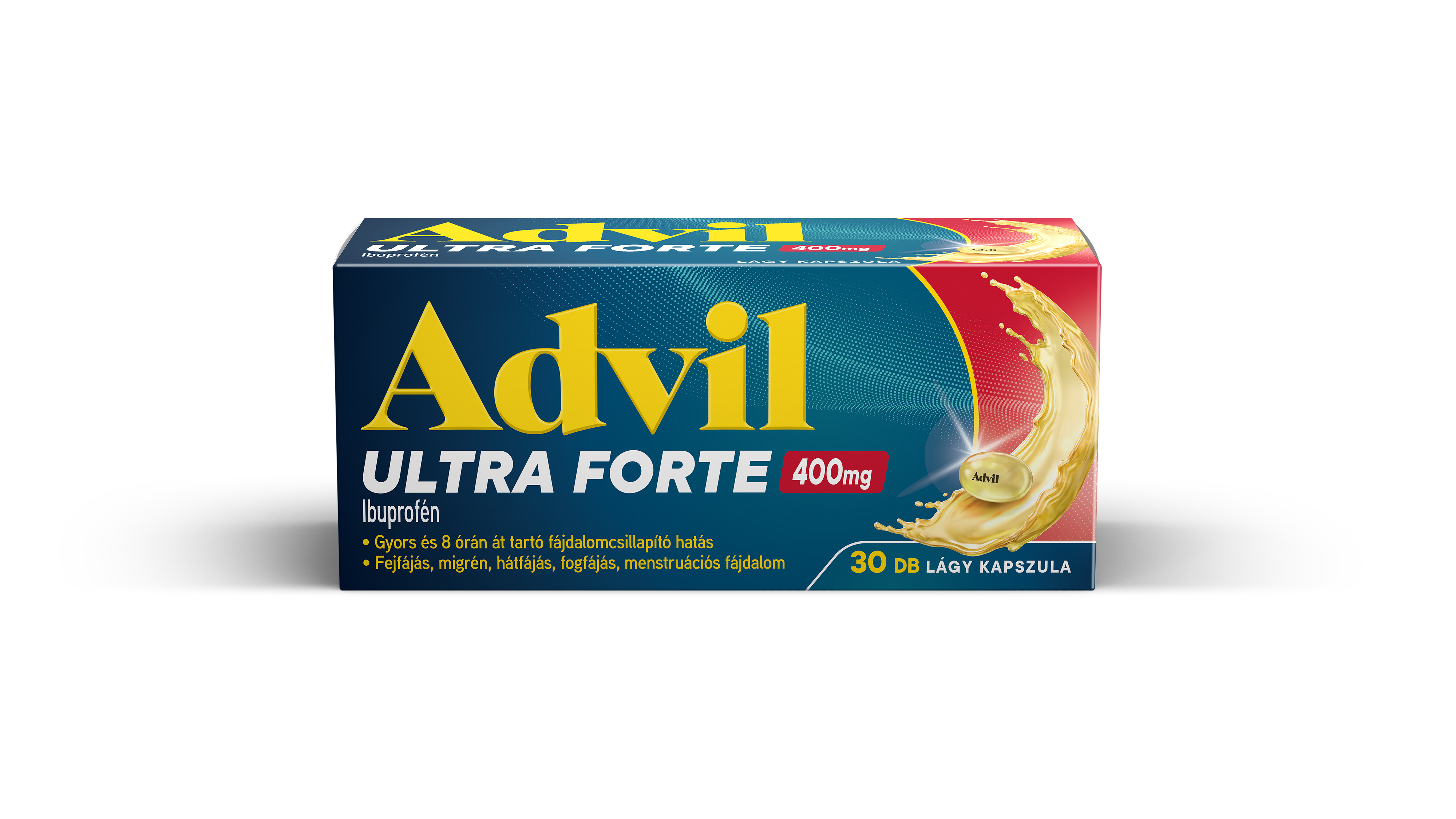 Advil Ultra Forte lágy kapszula 30X image.